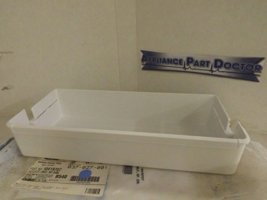 MAYTAG WHIRLPOOL REFRIGERATOR 10419707 DOOR SHELF NEW MAYTAG WHIRLPOOL REFRIGERATOR 10419707 DOOR SHELF NEW